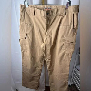 5.11 tactical pants men 42x32 tan color cargo pants